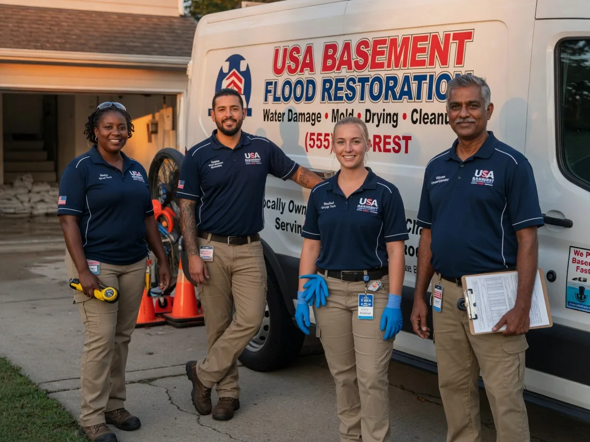 Basement Flood Cleanup company in Duck Hill, MS