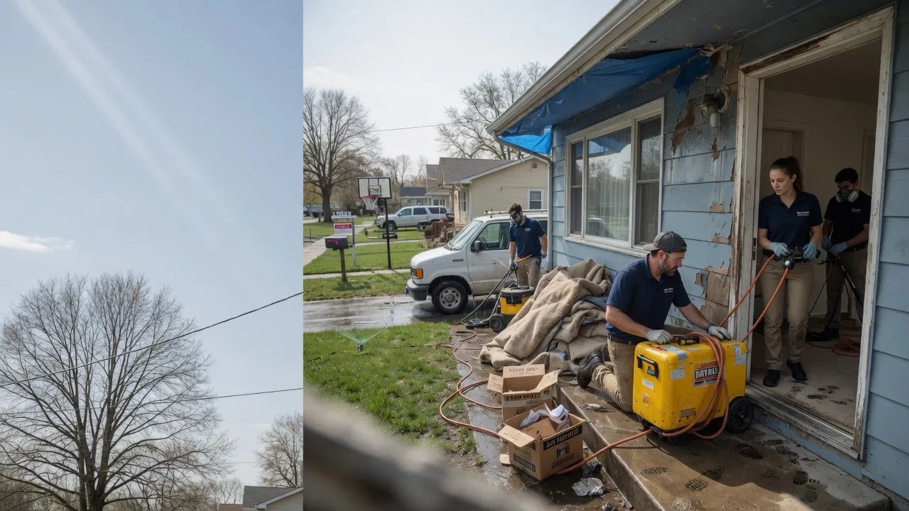 Basement Flood Cleanup in Duck Hill, MS near me
